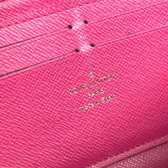 LOUIS VUITTON M64201 Monogram flower Portefeuille Clemence Zippy Wallet - Picture 10 of 16